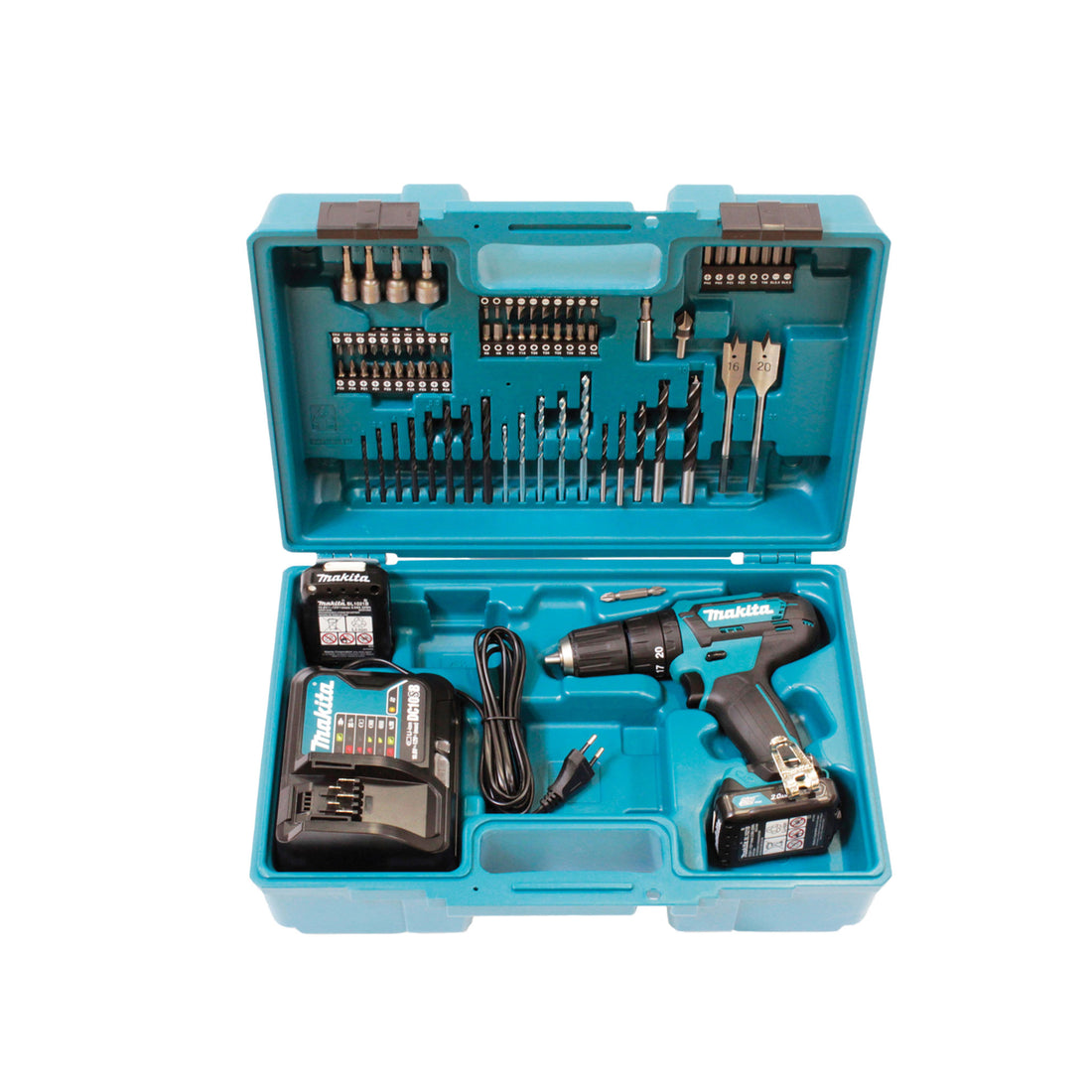 Trapano avvitatore Makita con percussione CXT ® HP333DSAX1