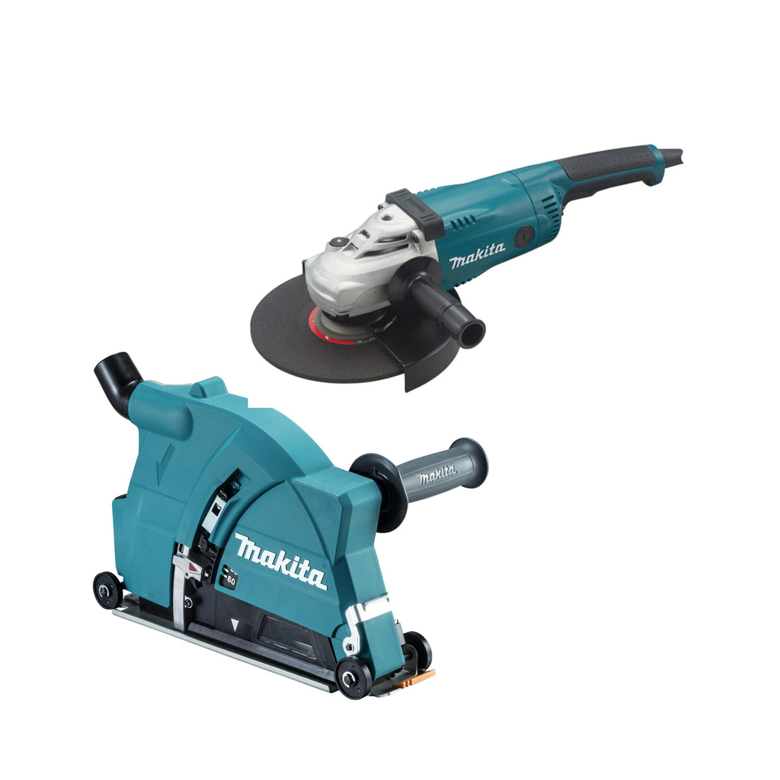 Set Makita Smerigliatrice + Cuffia 2200 W