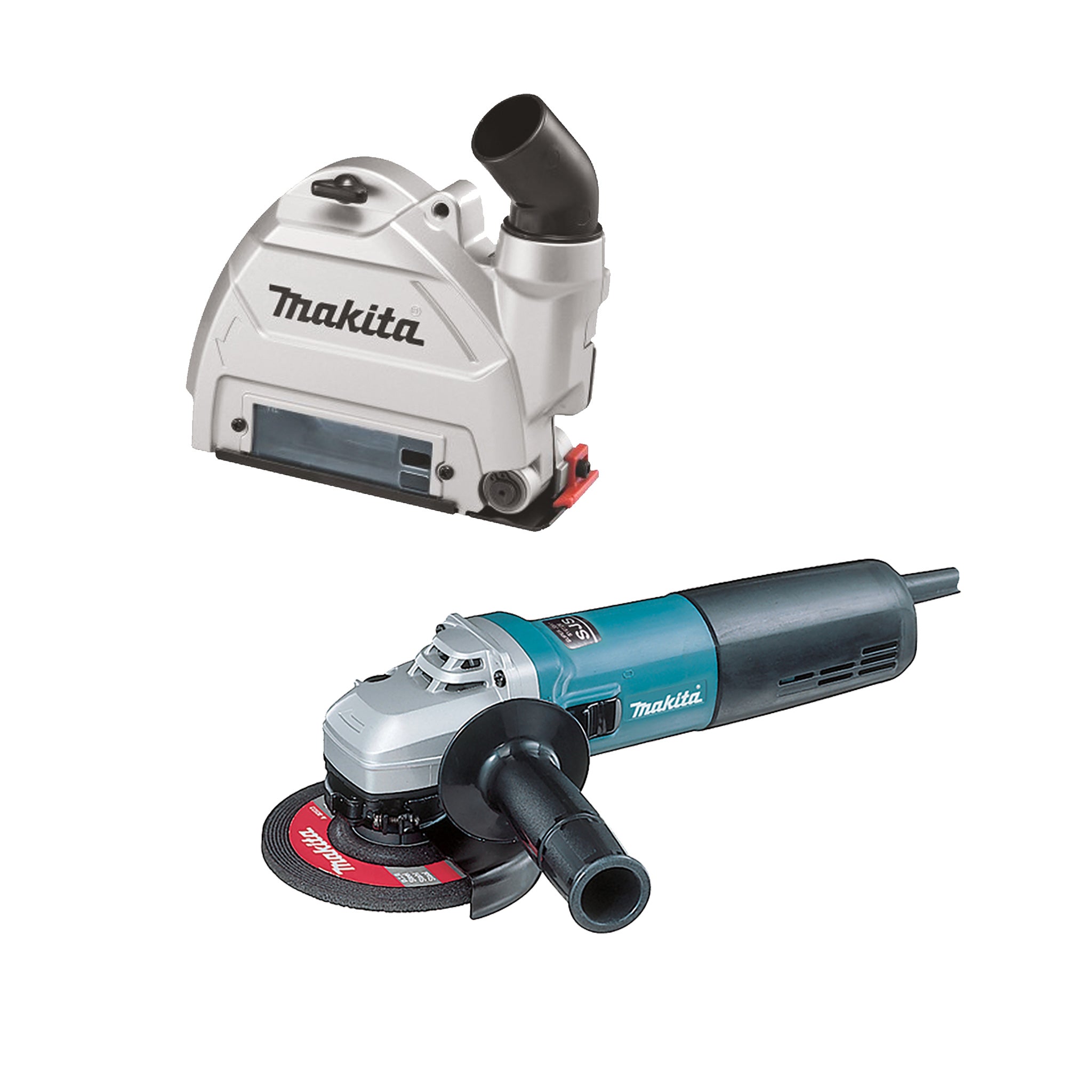 Set Makita Smerigliatrice + Cuffia 1400W